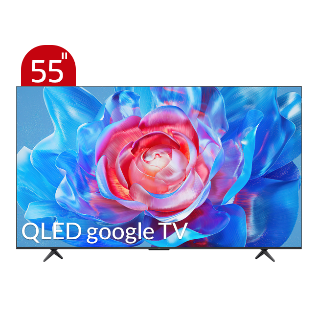تلویزیون هوشمند QD-MINI LED 4K TV تی سی ال مدل C655 سایز 55 اینچ