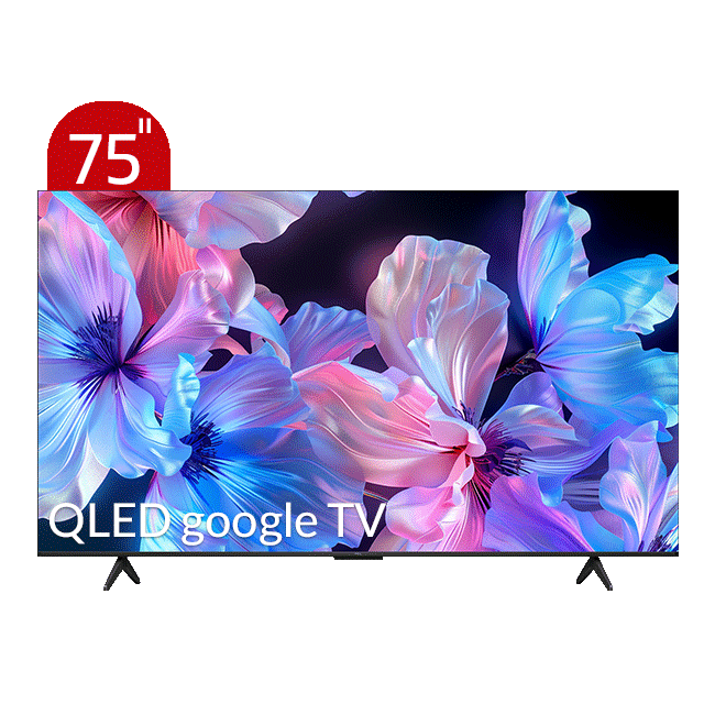 تلویزیون هوشمند QLED 4K TV تی سی ال مدل P755 سایز 75 اینچ